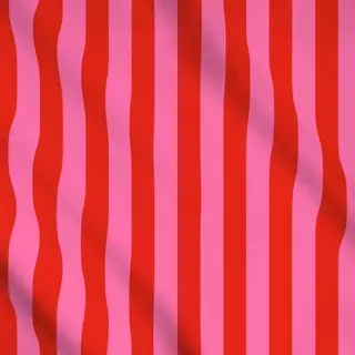 Meterware Stripes Red Pink