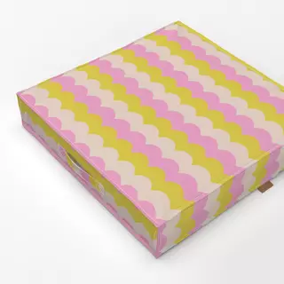 Bodenkissen Sommer Wellen Muster