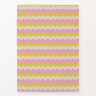 Geschirrtücher Sommer Wellen Muster