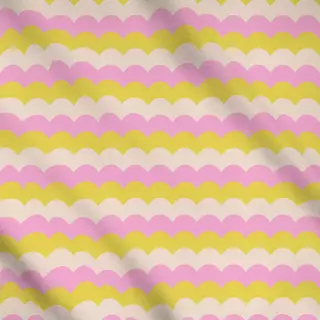 Meterware Sommer Wellen Muster