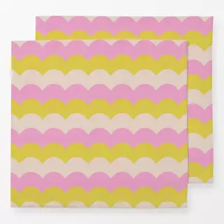 Servietten Sommer Wellen Muster