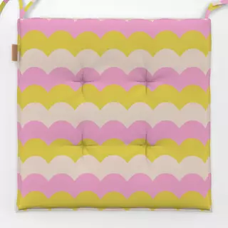 Sitzkissen Sommer Wellen Muster