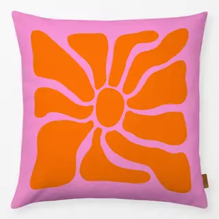 Kissen Bloom 1 Orange Pink