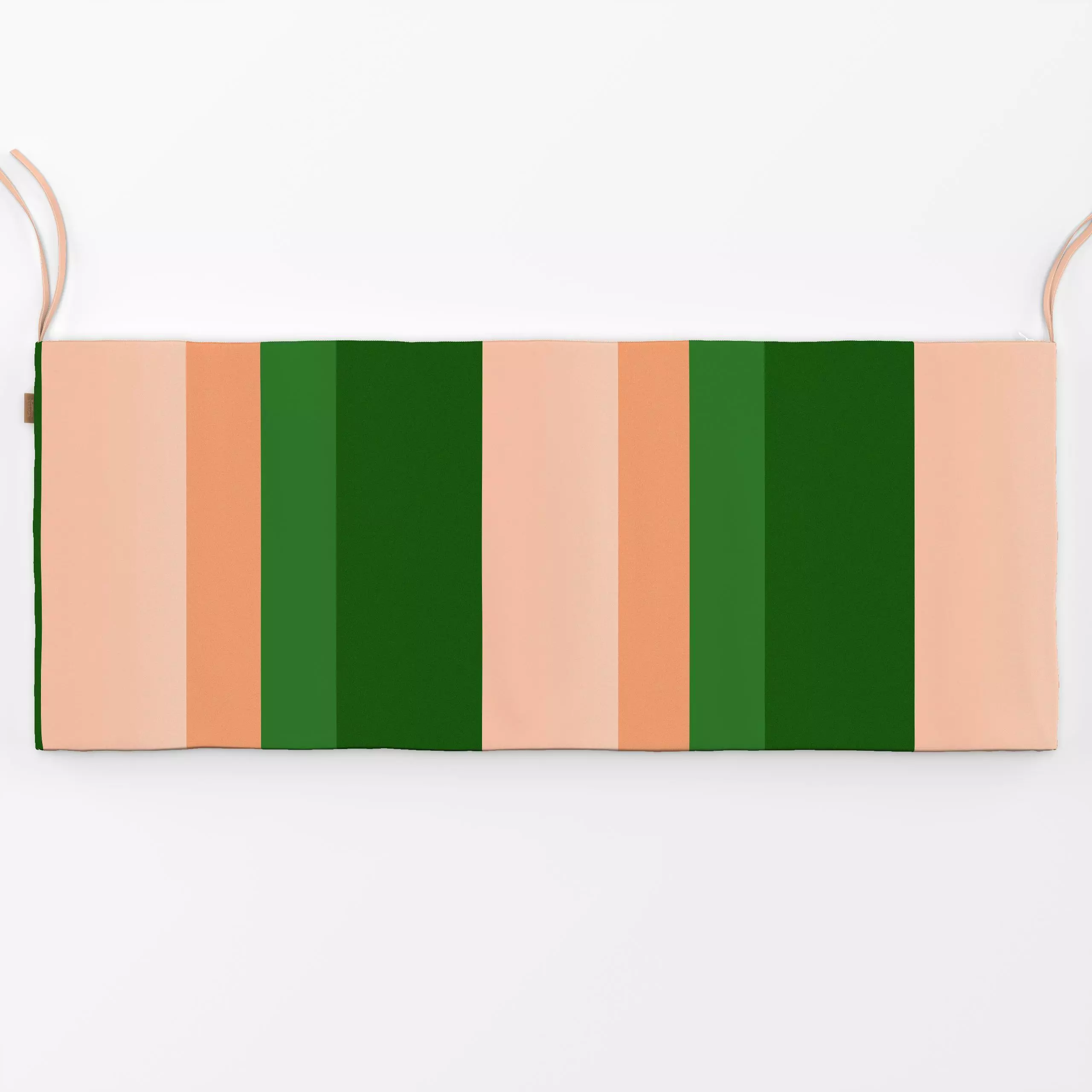 Bankauflage Edel Colorblocking Streifen - Frühling, Symbole & Muster, Retro & Vintage - von „Maria Eugênia Zanchet"; Textur,...