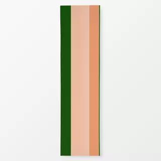 Tischläufer Edel Colorblocking Streifen