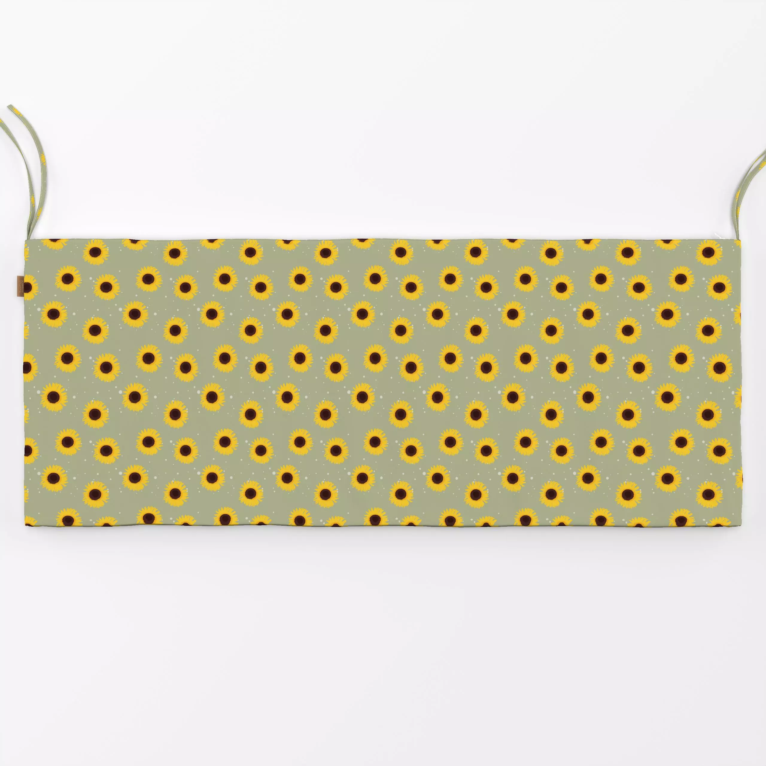 Bankauflage Stiefel mit Sonnenblumen - Blumen & Florales, Herbst - von „Julia Reyelt"; hippie, Blumen, Herbst, landhaus, Her...