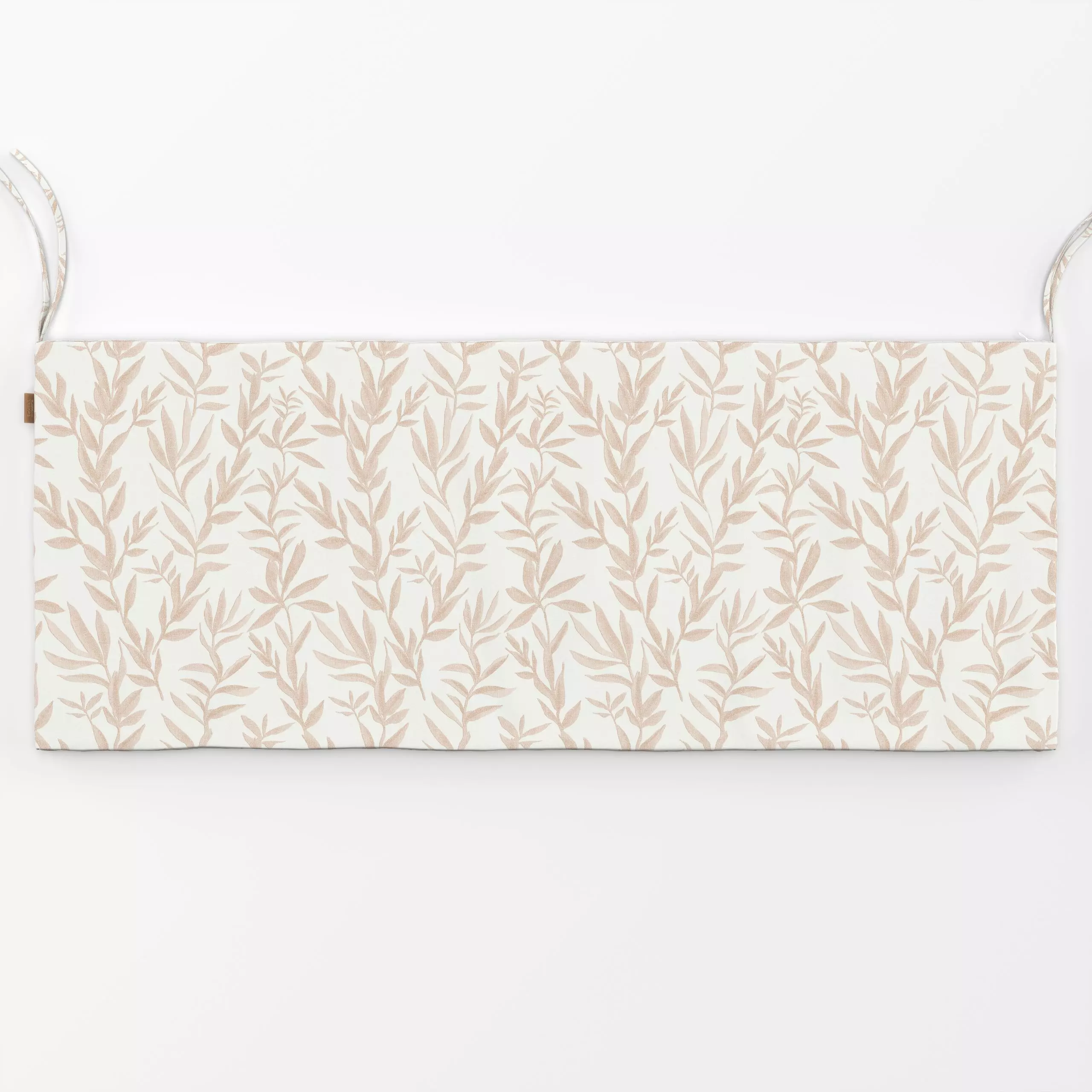 Bankauflage Cottage Blätter Beige - Blumen & Florales, Pflanzen & Botanik - von „Bloomery Decor"; Blätter, Botanisch, summer...