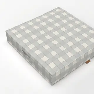Bodenkissen Gingham baby blue