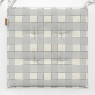 Sitzkissen Gingham baby blue
