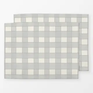 Tischset Gingham baby blue