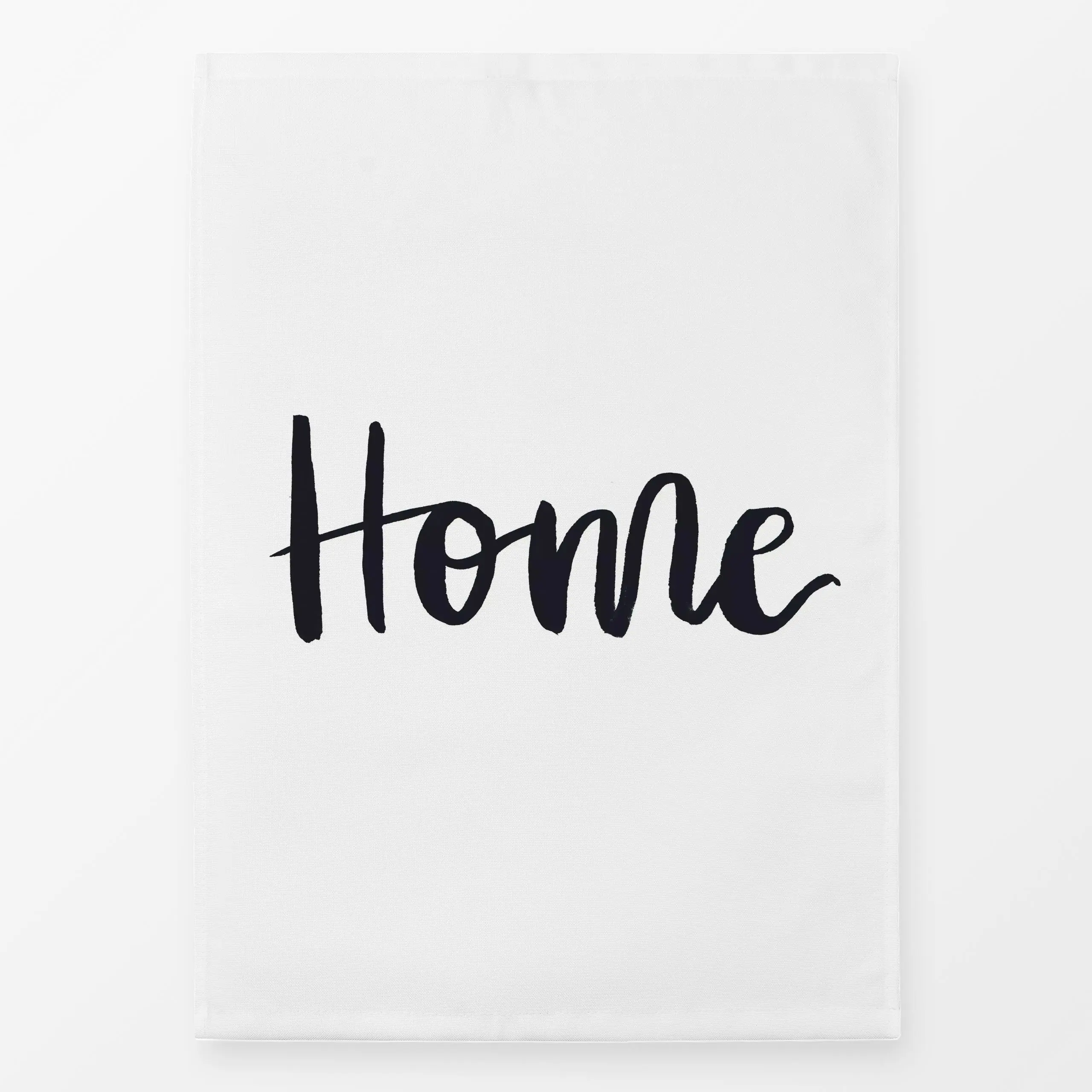 Geschirrtücher Home - Sprüche & Schriftzüge - von „Lena Yokota"; Home, modern, typografie, spruch, minimalistisch, zuhause, ...