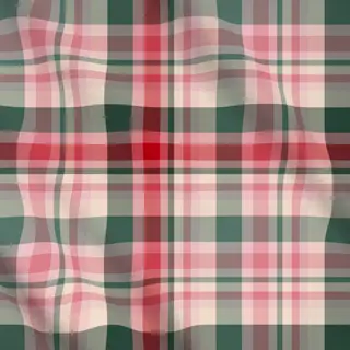 Meterware Xmas - Plaid rot-grün