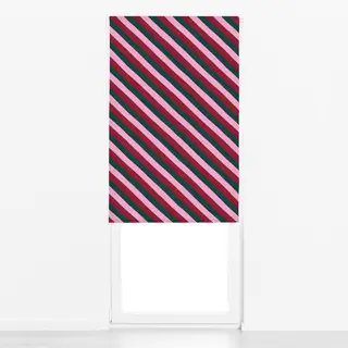 Raffrollo Diagonale Streifen