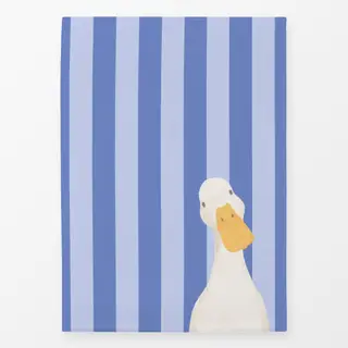 Geschirrtücher Hello Spring Ente Streifen