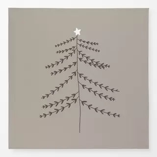 Tischdecke Winter Baum