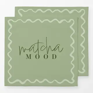 Servietten Matcha Mood