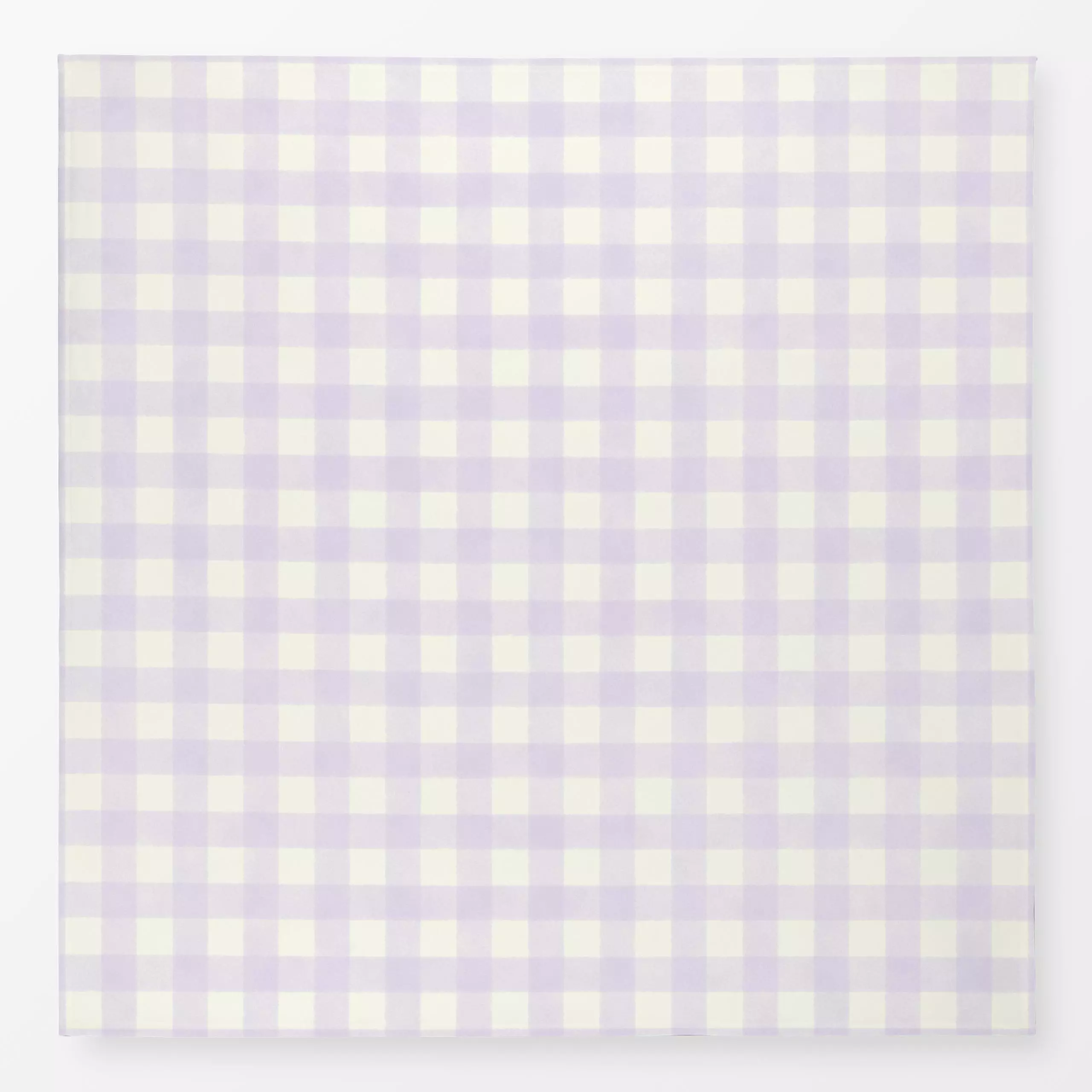 Tischdecke Vichy Karo Lila Creme, gemustert, fürs Kinderzimmer, Frühling, von Monika Strigel