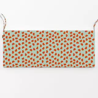 Bankauflage Bright Christmas red + mint