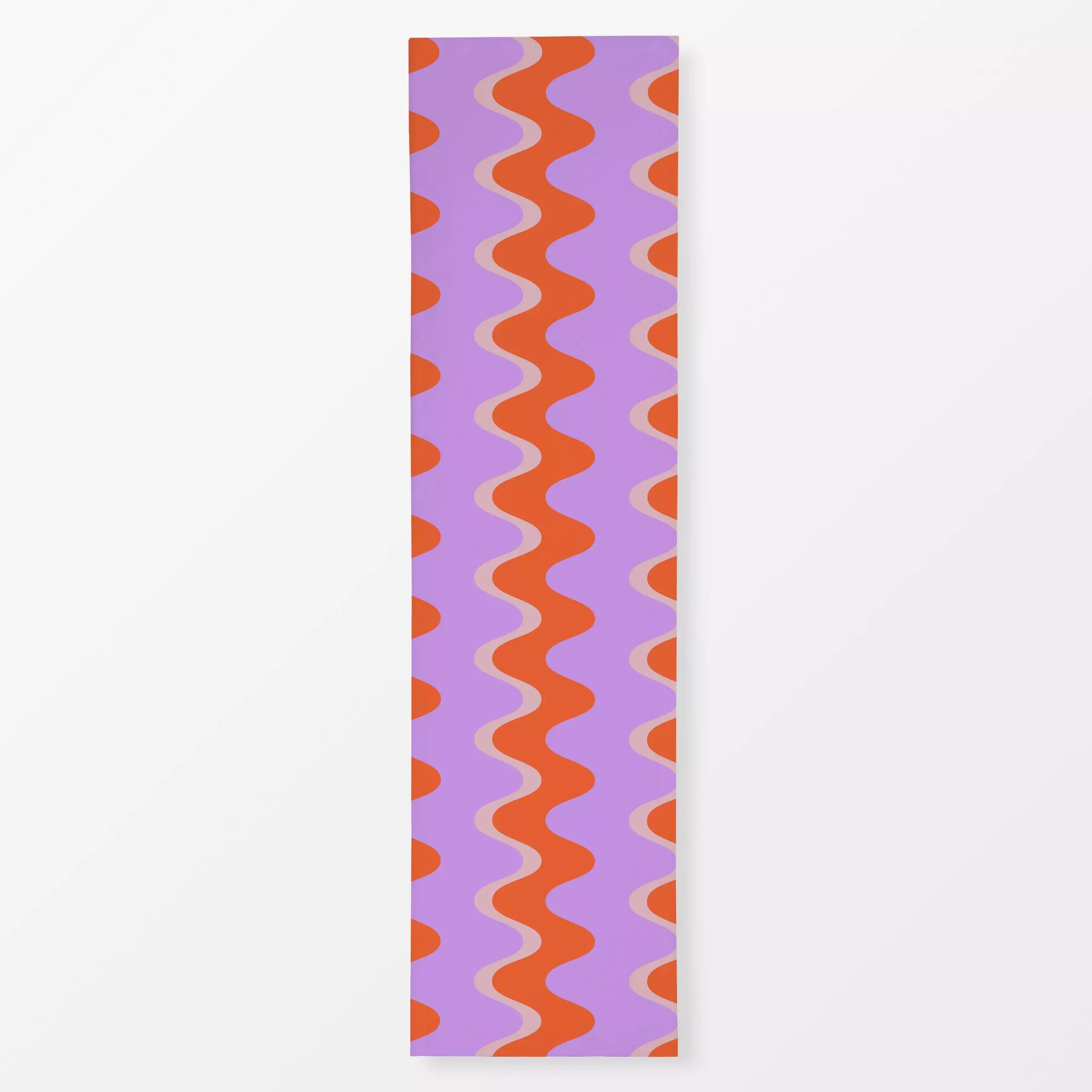 Tischläufer Fun Wave red, gemustert, von Julia Schumacher