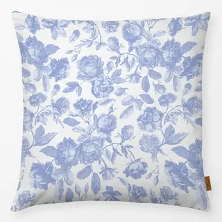 Kissen Vintage Toile de Jouy floral