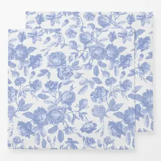 Servietten Vintage Toile de Jouy floral