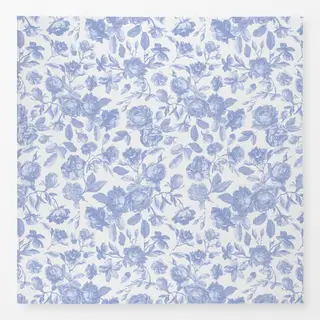 Tischdecke Vintage Toile de Jouy floral