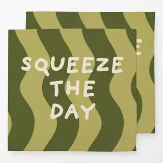 Servietten Squeeze the Day Green