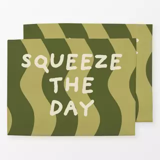 Tischset Squeeze the Day Green
