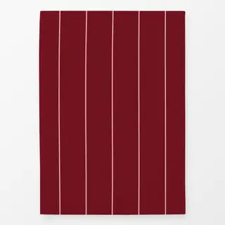 Geschirrtücher Love dünne Streifen weinrot