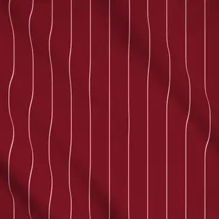 Meterware Love dünne Streifen weinrot