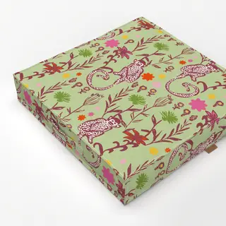 Bodenkissen Monkey Green