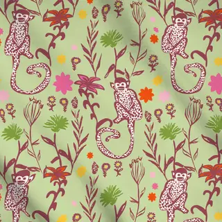 Meterware Monkey Green