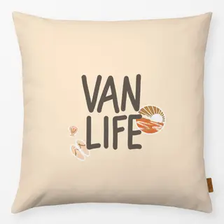 Kissen Van Life Beige