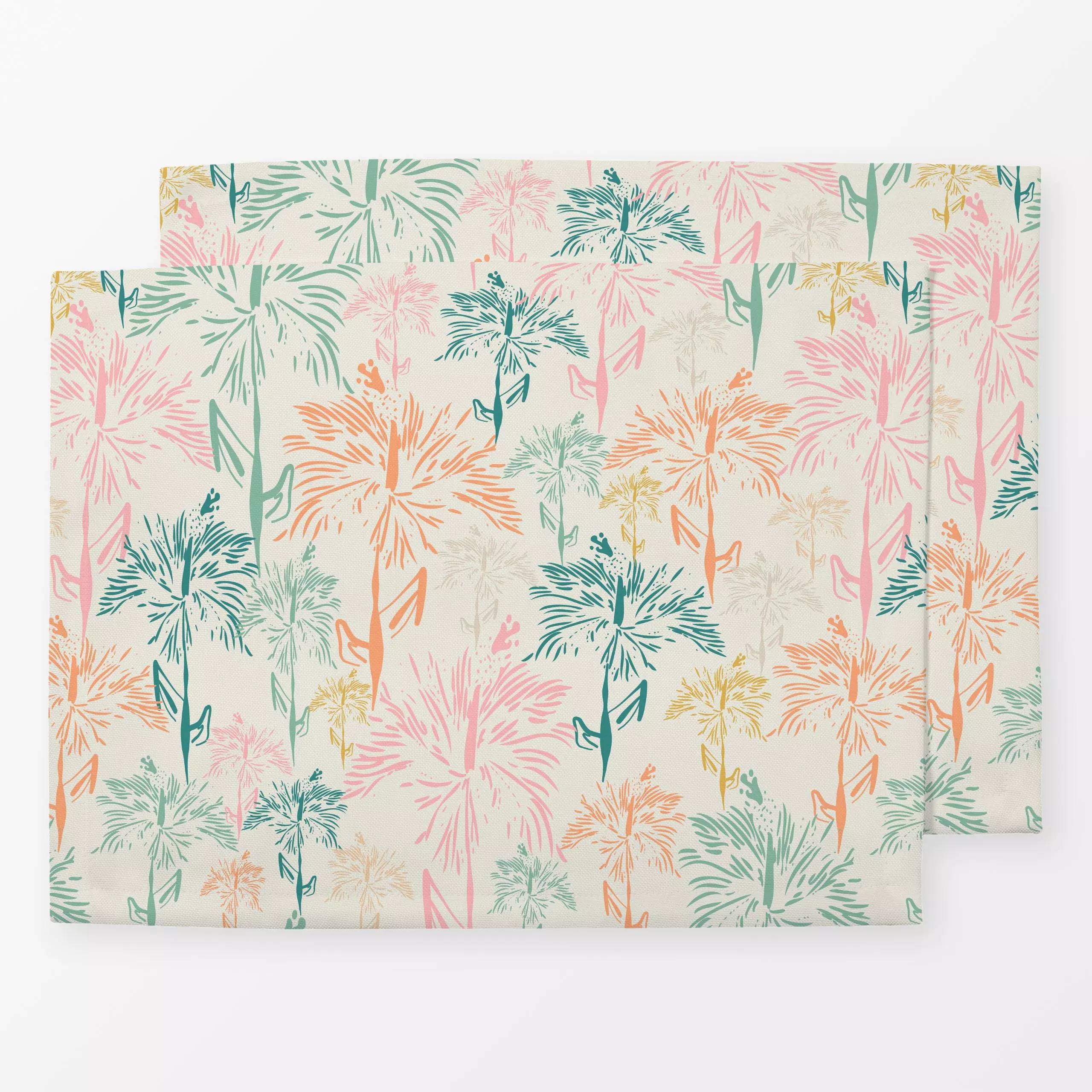 Tischset Tropical Palm, Blumen, tropisch, Sommer, von Patries Elisabeth