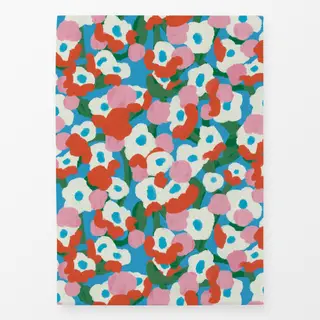Geschirrtücher Sommerblumen - Blumenranken