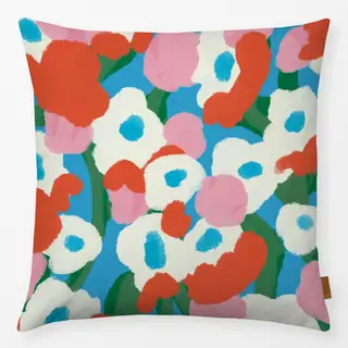 Kissen Sommerblumen - Blumenranken