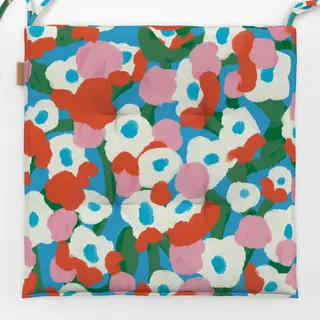 Sitzkissen Sommerblumen - Blumenranken