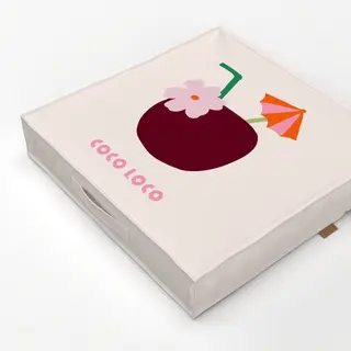 Bodenkissen Kokosnuss Cocktail Coco Loco