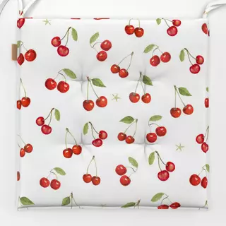 Sitzkissen Vintage preppy Cherries III