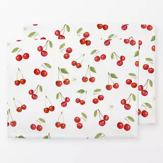 Tischset Vintage preppy Cherries III