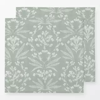 Servietten Cottage Sage Blumenkranz