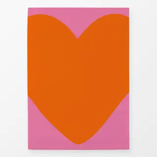 Geschirrtücher Big Heart orange