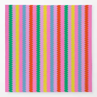 Tischdecke Wellen Streifen Sommer