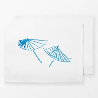 Tischset Sonnenschirme Sommer