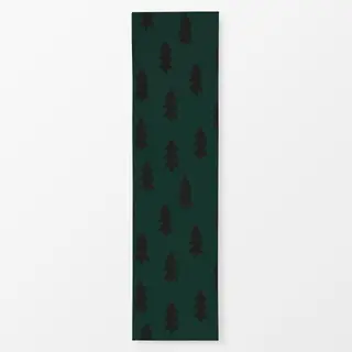 Tischläufer Mistletoe Tanne Grün Schwarz