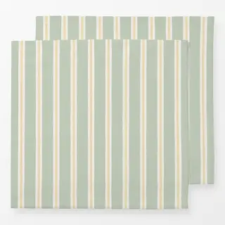Servietten Streifen Mint Gelb