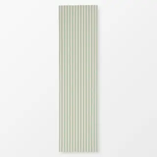 Tischläufer Streifen Mint Gelb