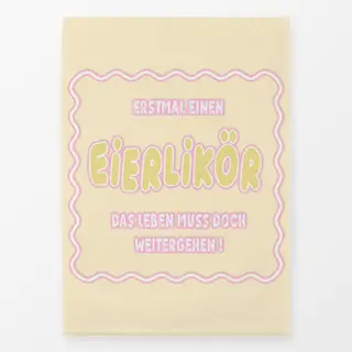 Geschirrtücher Erstmal Eierlikör !!!