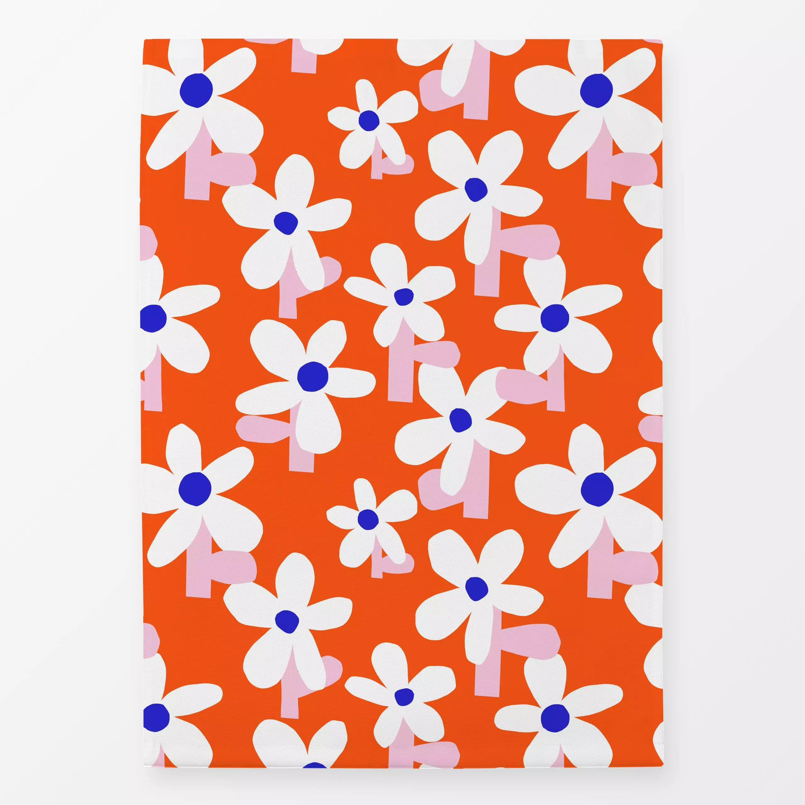 Geschirrtücher Blooming bright red pink - Blumen & Florales, Frühling - von „Lisa Jasmin Bauer"; Blumen, floral, flowers, Co...