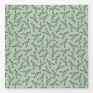 Tischdecke Mistlezweig Allover Minze